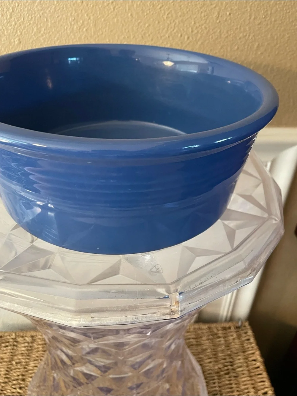 BIG Stoneware Dog Feeding Bowl